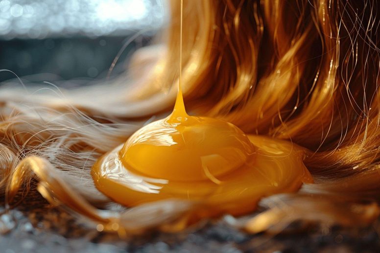 Quel est l'effet du jaune d'œuf sur les cheveux ?