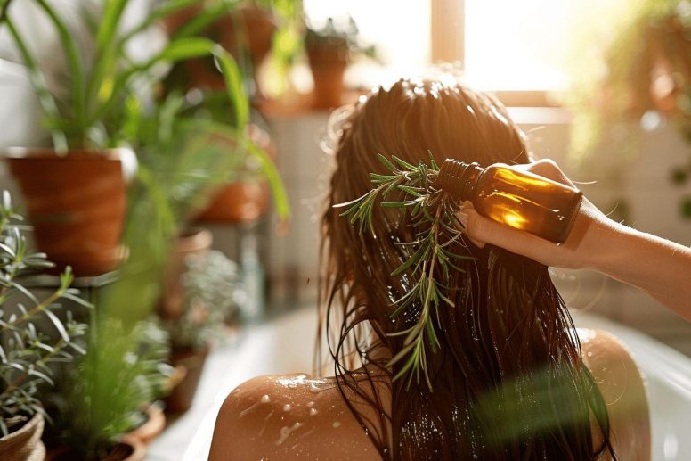 Comment utiliser l'huile romarin pour cheveux ?