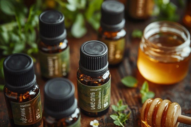 huiles essentielles mal de gorge